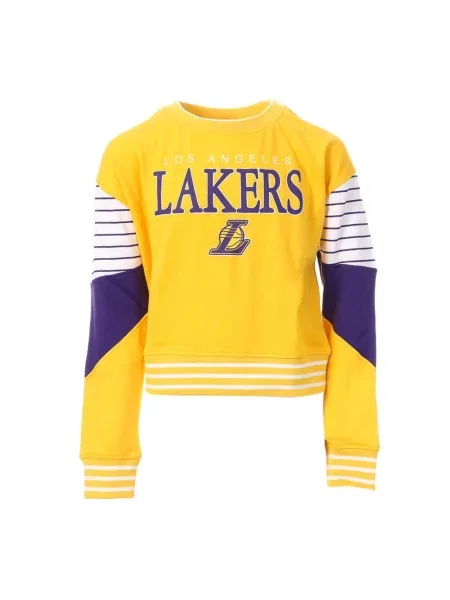 Bluza Dziewczęca NBA Los Angeles Lakers Cheer żółta