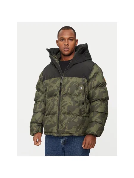 G-Star Raw Μπουφάν χειμωνιάτικο Expedition Regular Fit πράσινο