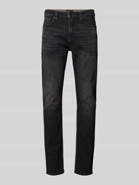 Jeansy o kroju slim fit z mieszanki bawełny model ‘DELAWARE BO S.ELECTION’ Boss Orange