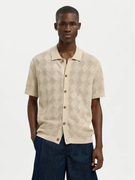 Selected Homme Риза бежов