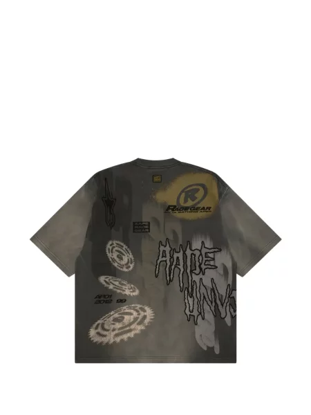 Tricou Aape By A Bathing Ape cu imagine gri