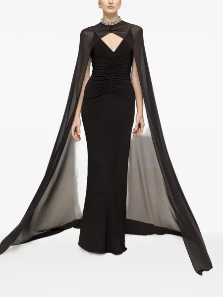 Rochie maxi Nissa de costum negru