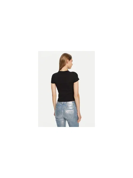 Guess Póló Regular Fit fekete