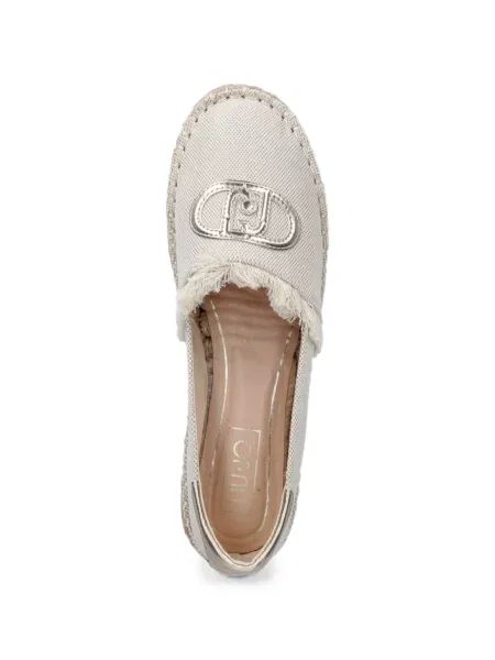 Espadrilles Liu Jo autogrammal fehér