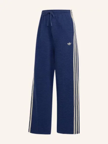 Adidas Originals Tepláky Firebird S Pruhy Z Galonu tmavě / krémová modrá