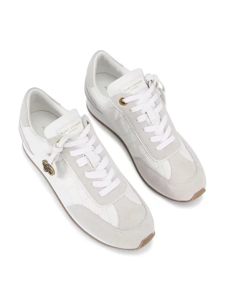 Шкіряні кросівки Kurt Geiger London Chelsea Tag Runner білий