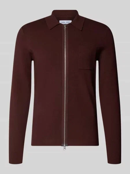 Kardigan rozpinany o kroju regular fit z mieszanka model GUNA' Samsoe Samsoe
