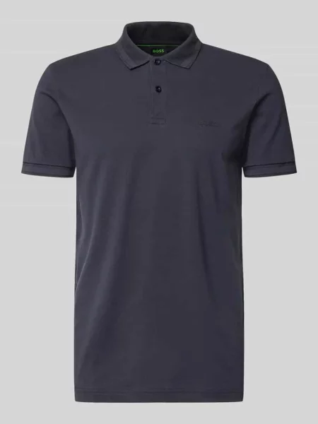 BOSS Green polo Pio 1 granatowa