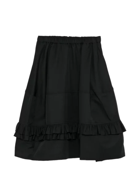 Fustă midi Black Comme Des Garçons negru