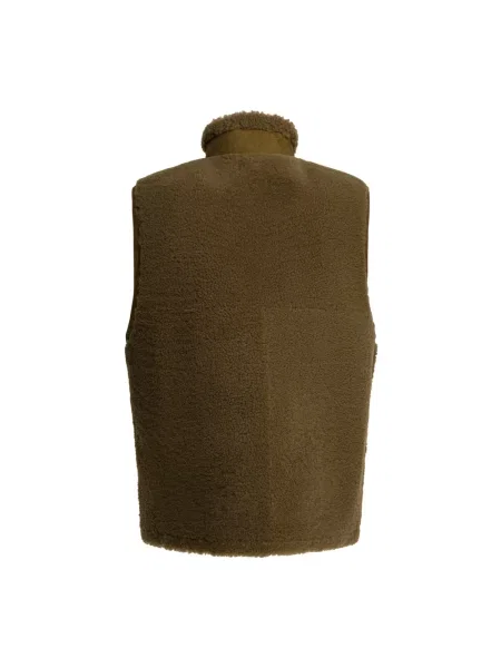 Kamizelka Nonnative skórzana brązowa