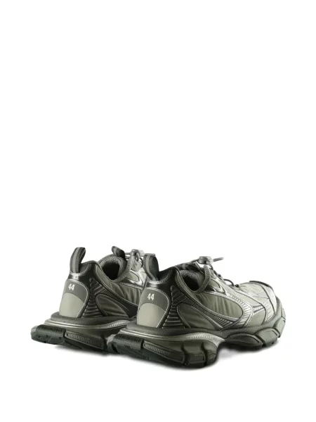 Sneakerși Balenciaga cu șireturi din dantelă gri