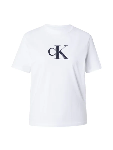 Calvin Klein Jeans majica bijela