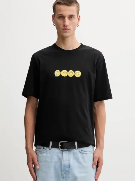 Футболка Barrow візерунок чорний