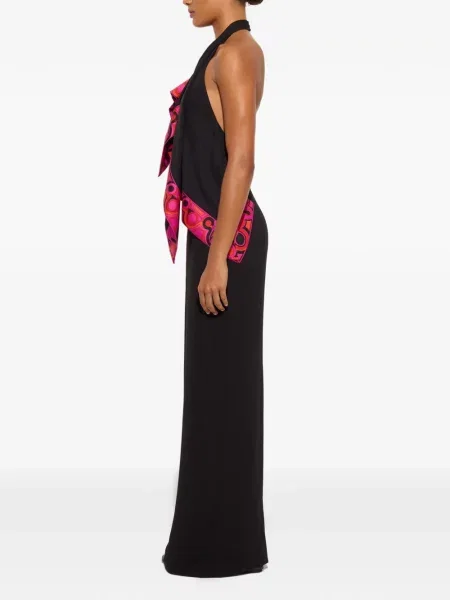 Rochie Pucci cu imagine negru
