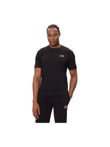 T-shirt Emporio Armani Train Logo Series M Tee Ss Black/ White S czarna