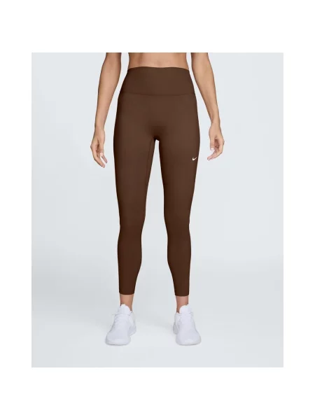 Długie legginsy Nike One Seamless XXS brązowy