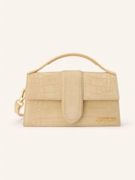 Jacquemus Torebka Le Grand Bambino beige beżowa