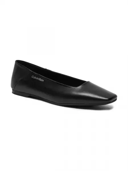 Calvin Klein De piele balerini negru