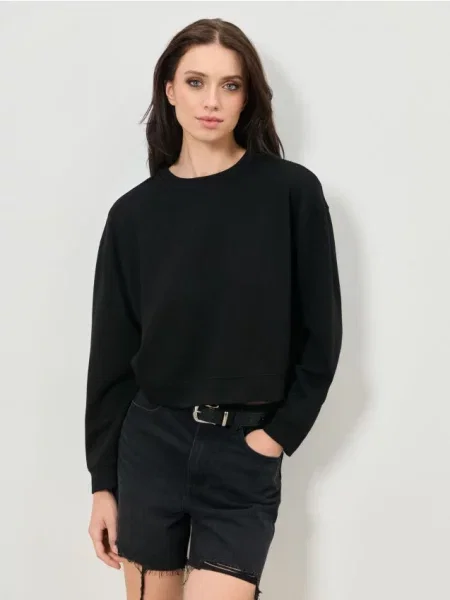 Світшот basic чорний