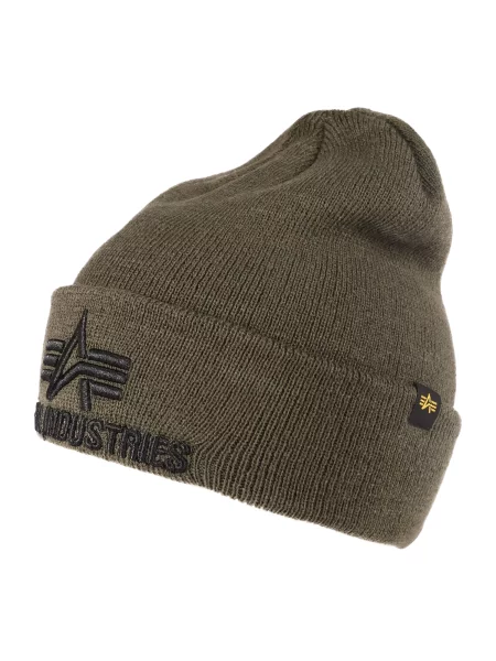 ALPHA INDUSTRIES Căciulă galben / kaki negru