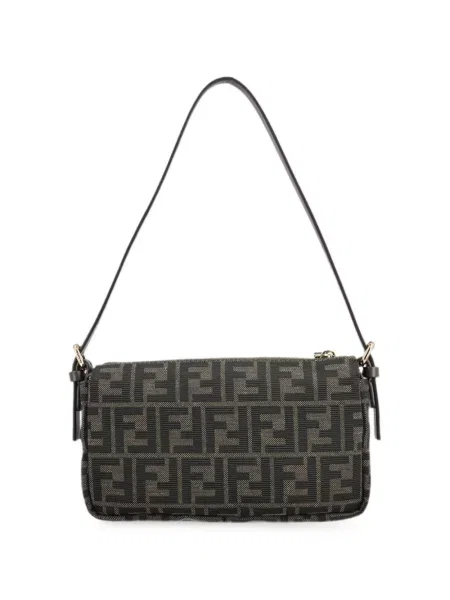 Top Fendi din jacard maro
