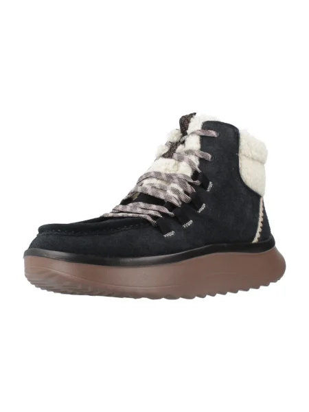 Pantofi Heydude din piele de căprioară negru