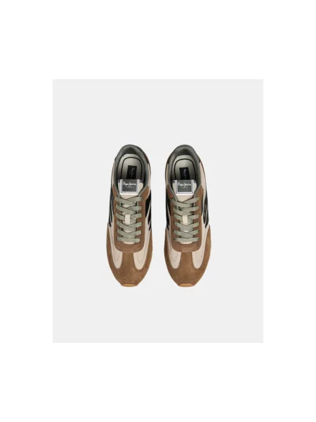 Pantofi Pepe Jeans retro maro