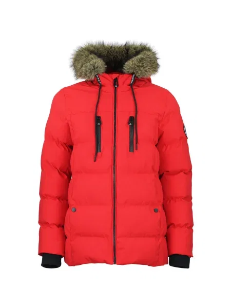 Geacă parka Peak Mountain roșu