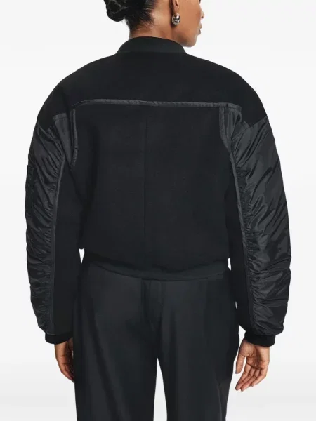 Geacă bomber Stel de lână negru