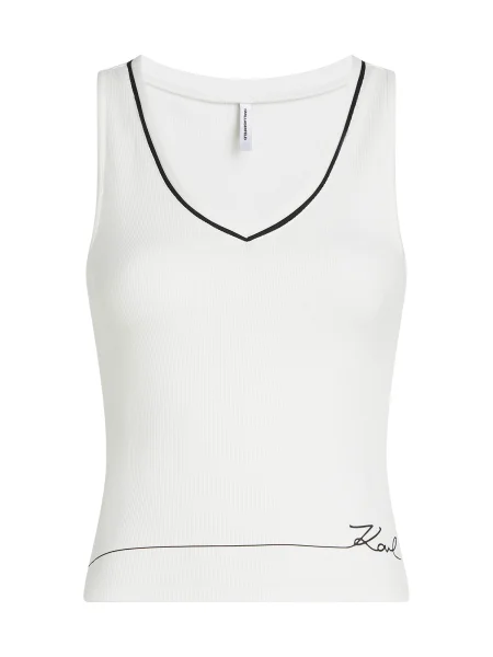 Top Karl Lagerfeld alb