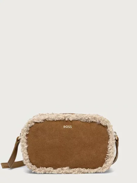 BOSS geantă crossbody pentru femei Sandy Crossbody SH maro