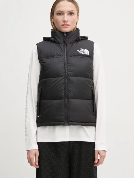 The North Face bezrękawnik RETRO NUPTSE VEST zimowy czarny