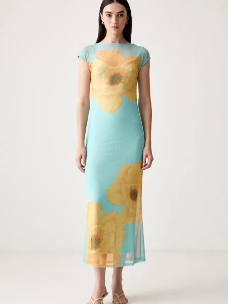 Never Fully Dressed rochie albastru