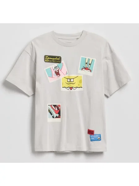 Reserved Tričko SpongeBob béžová