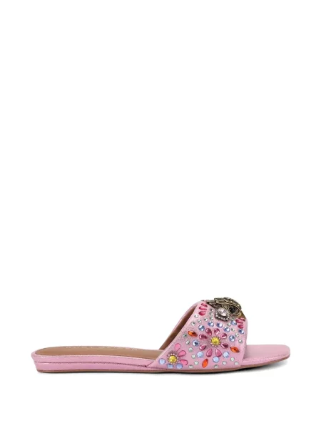 Sandale Kurt Geiger London fără toc roz