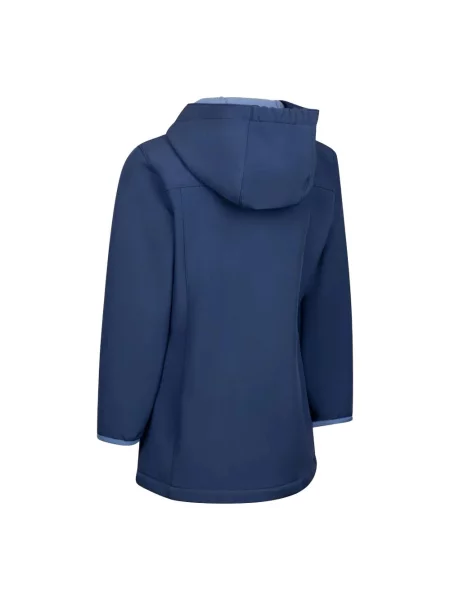Dziewczęca Kurtka Soft Shell Brennagh niebieska