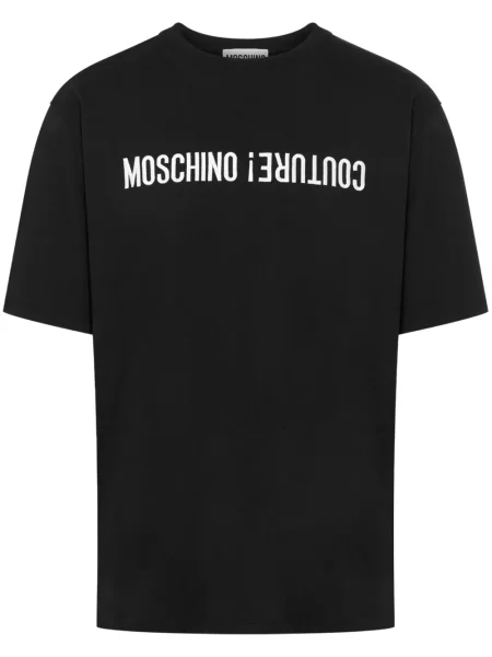 Tricou Moschino cu imagine negru