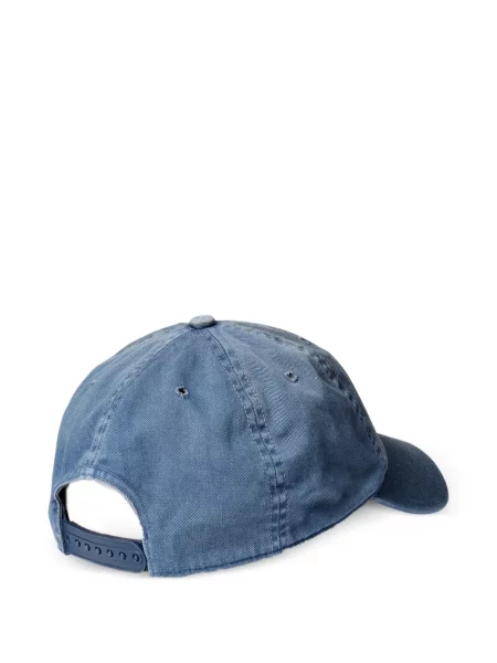 Κασκέτο Ralph Lauren Rrl με αυτόγραφο μπλε