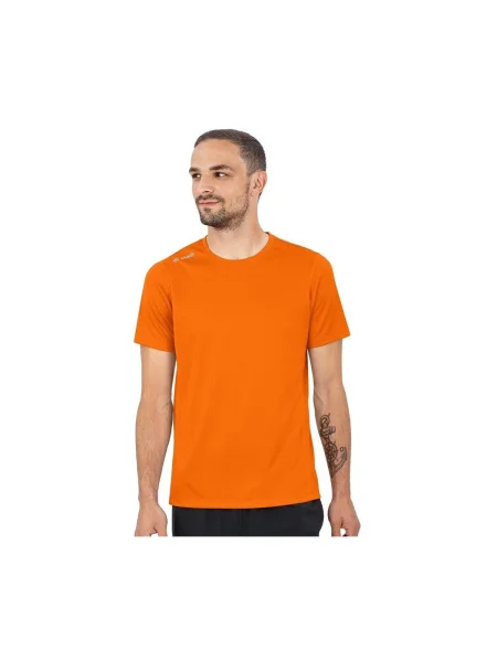 Tricou Jako alergare portocaliu