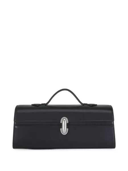 Top Savette din piele negru
