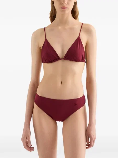 Bikini Jil Sander din jerseu roșu