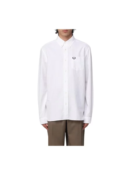 Koszula FRED PERRY Oxford Shirt White M biała