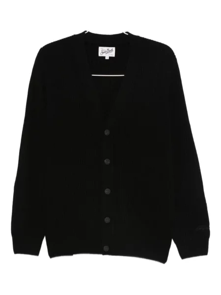 Cardigan Mc2 Saint Barth de lână negru