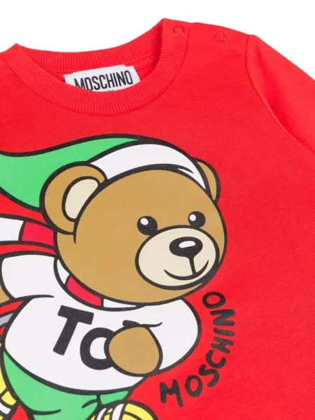 Koszulka dziecięca Moschino czerwona