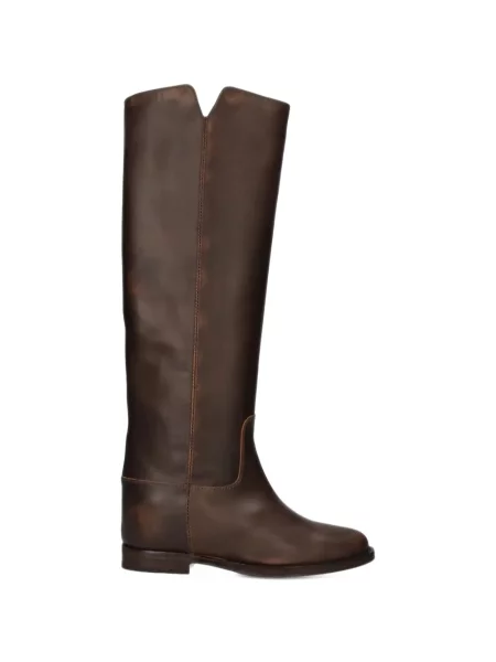 Botine Via Roma 15 din piele maro