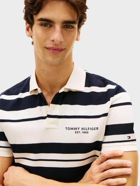 Поло Tommy Hilfiger в полоску