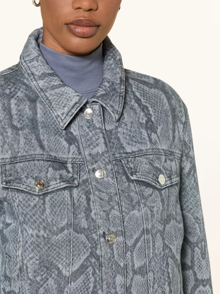 Marc Cain Džínová Bunda blue denim modrá
