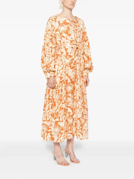 Rochie Bambah de costum portocaliu