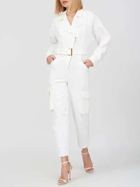 Комбінезон Elisabetta Franchi білий