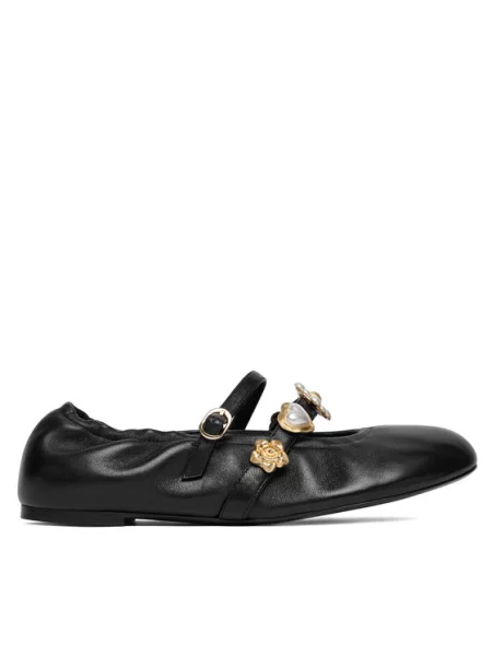 Stuart Weitzman Балеринки Socharming Mary Jane черен